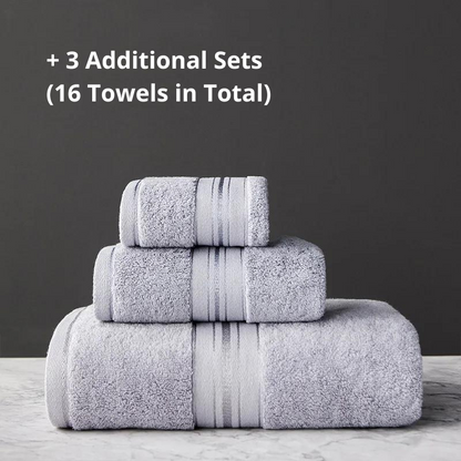 Ultra-Soft Egyptian Luxury Towel Set