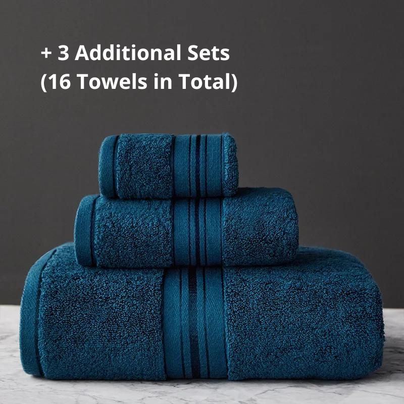 Ultra-Soft Egyptian Luxury Towel Set