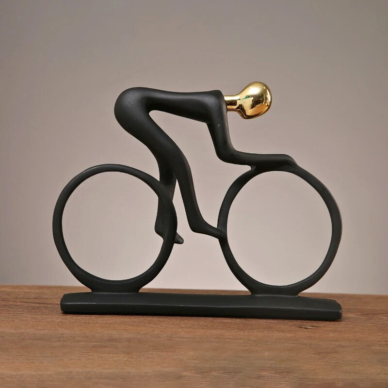 Century Cyclist Sculpture