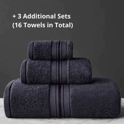 Ultra-Soft Egyptian Luxury Towel Set