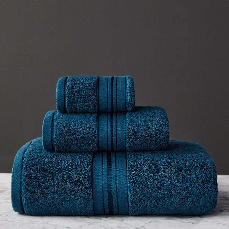 Ultra-Soft Egyptian Luxury Towel Set