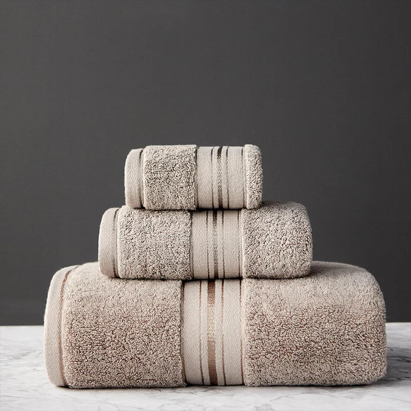 Ultra-Soft Egyptian Luxury Towel Set