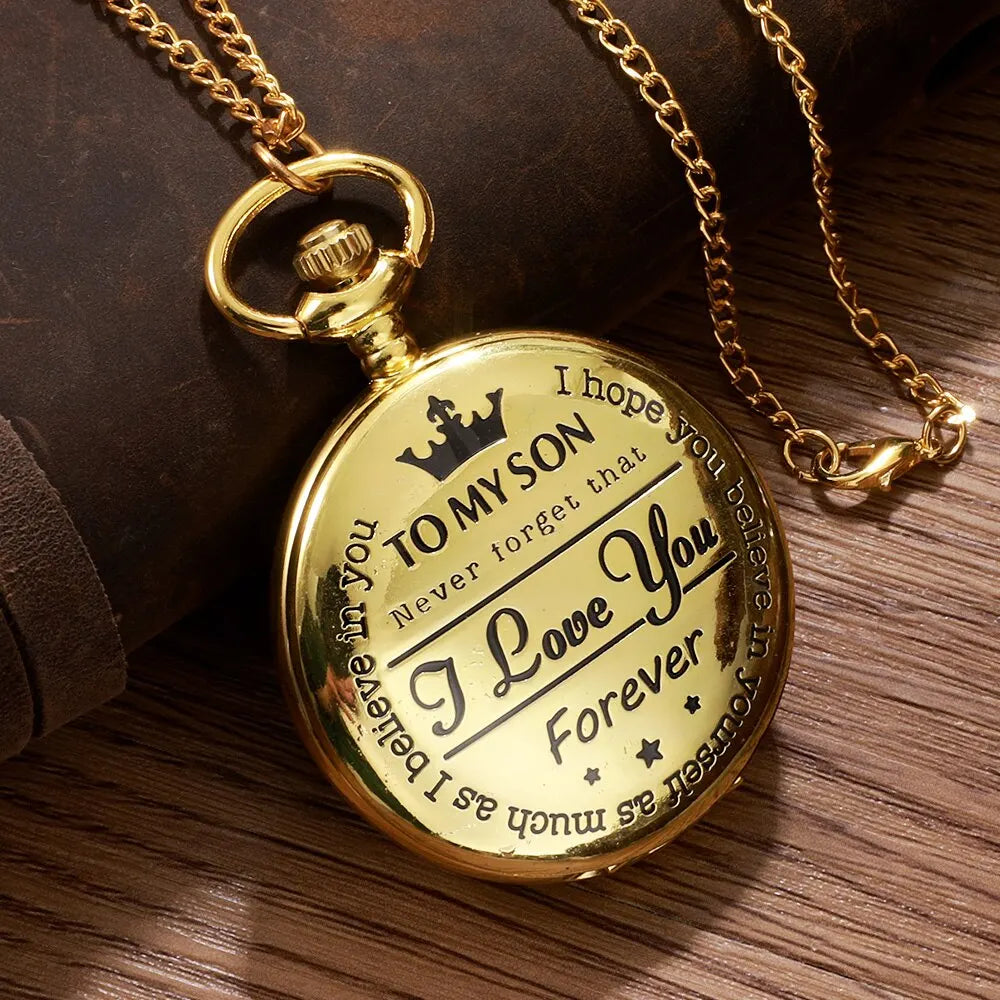 Eternal Embrace Pocket Watch